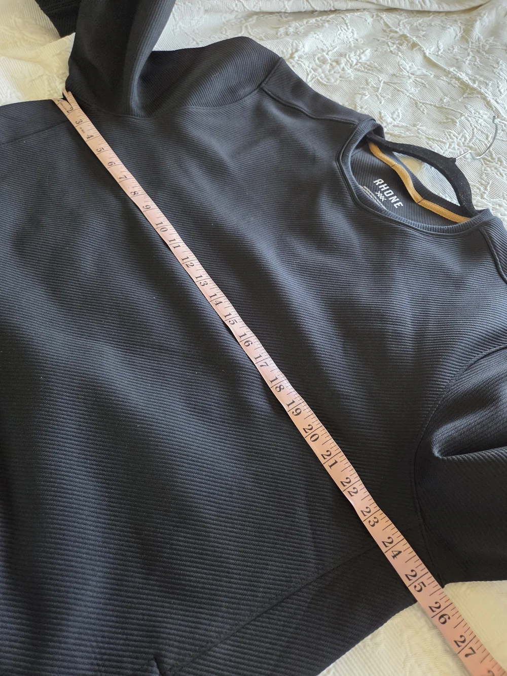 Rhone | Quantum Men's Black Crewneck Sweater